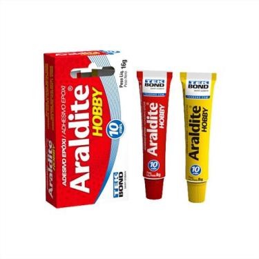 Imagem de Cola Epóxi Araldite Hobby 16g 10 Min Tekbond Multi Uso
