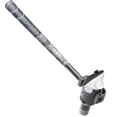 Imagem de Acessório de taco de golfe VR compatível com Meta Quest 3/Quest 3S, alça de alumínio para taco de golfe +, design de 90 graus VR Golf Simulator Grip Keep Tracking (esquerda)