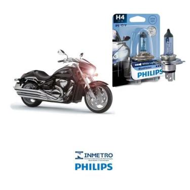 Imagem de Lâmpada Philips BlueVision H4 p/ SUZUKI Boulevard 1500