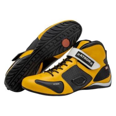 Imagem de Sapatilha De Corrida Kart Stock Car E Fórmula Truck Em Couro - Atron S