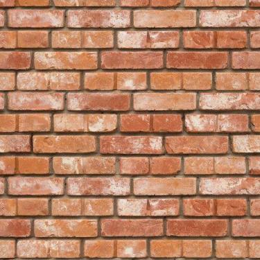 Imagem de Papel De Parede Decorativo Tijolinho Clássico Vermelho 1,50m - Dekal D