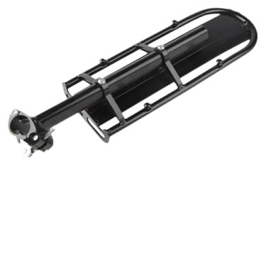 Imagem de UGPLM Prateleira de metal de bicicleta traseira, banco de traseira portátil de bicicleta de bicicleta, rack de carga traseira de bicicleta, acessórios para, Lançamento Rápido