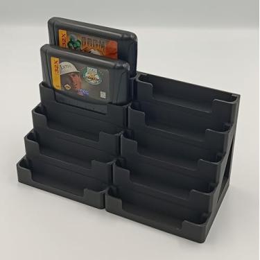 Imagem de Display Tower, Rack, Case for Sega 32X Genesis Games (Fits 10 Games)