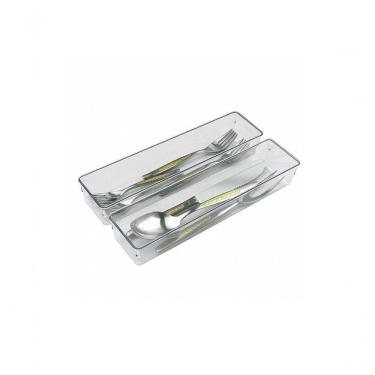 Imagem de Organizador Modular Pote Transp Gd Kit 2 Po Acrimet Ref 976