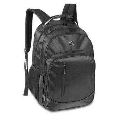 Imagem de Mochila de Costas Linha Executiva Preta ML24651 - Clio Style-Unissex