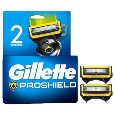 Imagem de Gillette Proshield Carga para Aparelho de Barbear com 5 Lâminas de Barbear 2 Unidades