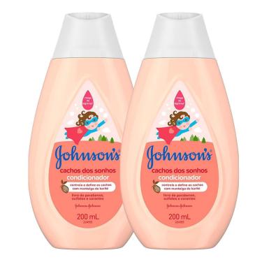 Imagem de Leve 2 Pague 1 Condicionador Cabelos Cacheados Johnson's Baby 200ml