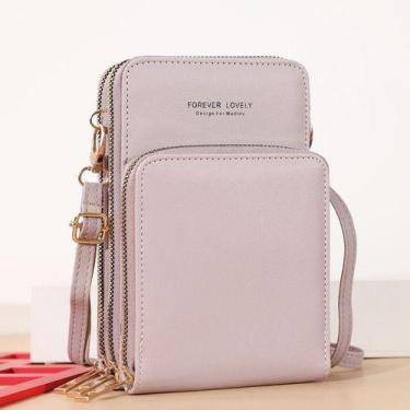 Imagem de Bolsa E Carteira Feminina Com Alça E Porta Celular Da Moda - Tem Tudo 