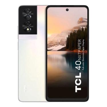 Imagem de Celular Tcl 40 Nxtpaper 256gb Branco 16gb Ram