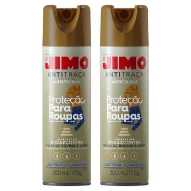 Imagem de Kit 2 Inseticida Antitraça Aerosol Jimo 300ml