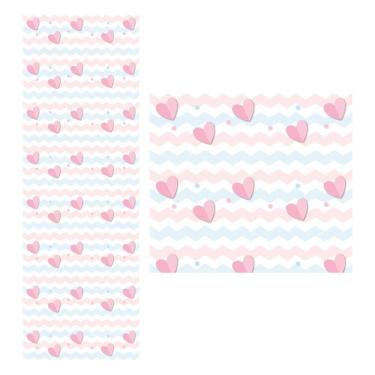 Imagem de Papel De Parede Adesivo Coração 1,5 Metros O Rolo Np376