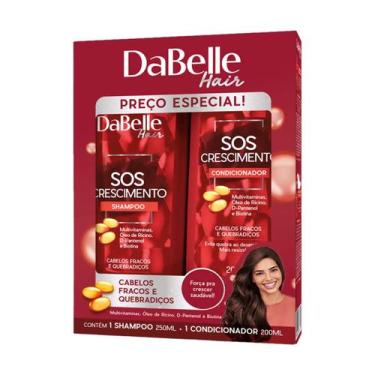 Imagem de Kit Shampoo + Cond Dabelle Sos Crescimento