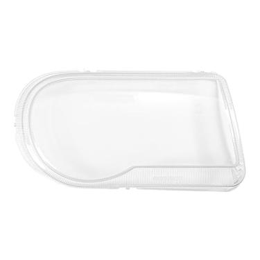 Imagem de INFINAUTO Capa de lente de farol capa de lente transparente para Chrysler 300C 2005-2010 PC transparente 1 peça de carro dianteiro direito