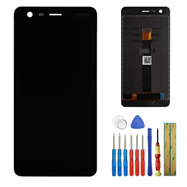 Imagem de E-yiiviil Tela LCD compatível com Nokia 2 TA-1029, TA-1035 12.7 cm Tela LCD Touch Screen Assembly com ferramentas
