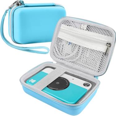 Imagem de Leayjeen Capa de câmera compatível com a câmera de impressão instantânea digital Kodak Printomatic (apenas a capa) (azul)