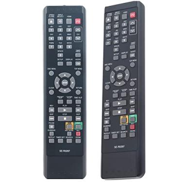 Imagem de SE-R0297 SER0297 Controle remoto de substituição adequado para Toshiba DVD Recorder/CVR Combo D-VR7 DVR7 D-VR7KC DVR7KC D-VR7KC2 DVR7KC2