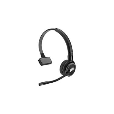 Imagem de Sennheiser SDW 5035 (506596) - Fone de ouvido Dect sem fio de um lado (monaural) para telefone de mesa Conexões de softphone/PC Microfone duplo Ultra cancelamento de ruído, preto