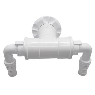 Imagem de Adaptador Duplo Amanco para 2 Máquina Lavar tanquinho lava louça 40mm 