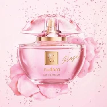 Imagem de Eudora Rosé Eau de Parfum 75ml Perfume mais vendido notas suculentas d