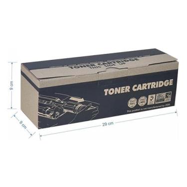 Imagem de CAIXA GENERICA NEUTRA PARA TONER 29X9X9 cm - 50 UNIDADES - PRETA - ALL