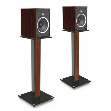 Imagem de Pedestal Para Caixas Acústicas Bookshelf Bs03l-wd Wood