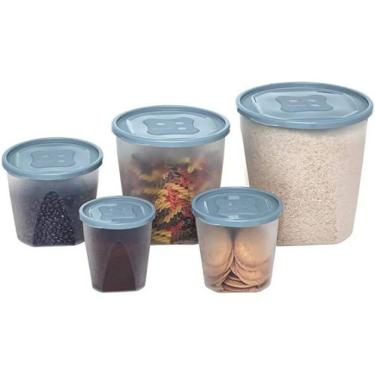 Imagem de Conjunto Mantimentos Redondos C/6 Peças Jaguar R.1700