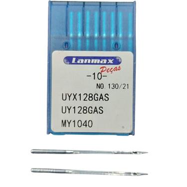 Imagem de Agulha Uyx128 Para Máquina Galoneira, Fechadeira Plana, Braço, Cós - Pct C- 10 - Numero 21