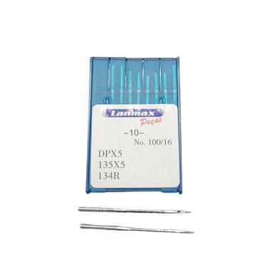 Imagem de Agulha Cabo Grosso Dpx5 Para Maquina De Costura Reta Industrial Numero 16