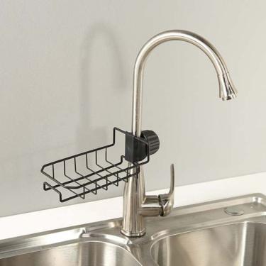 Imagem de Organizador De Pia Aramado Para Sabão E Esponja - Prático E Funcional