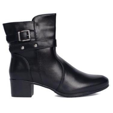 Imagem de Bota Feminina Mooncity Napa Preto, Preto, 36