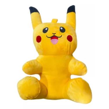 Imagem de Pikachu Pokémon Pelúcia 30cm Personagem - POIT&POIT