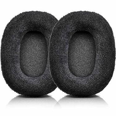 Imagem de LTYIVABHTTW Almofadas Auriculares 1000Xm5 Compatíveis Com Wh-1000Xm5 Da By - Espuma Viscoelástica Isolamento De Ruído, Espessura Adicional, Durabilidade Aprimorada E Almofada Auricular Som (Veludo M