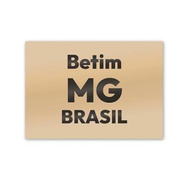 Imagem de Imã de Geladeira Betim Minas Gerais MDF 8x5 para Cidade