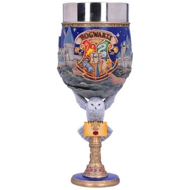 Imagem de Nemesis Now Cálice colecionável Harry Potter Hogwarts School of Witchcraft and Wizardry, 19,5 cm, azul