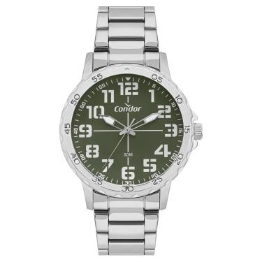 Imagem de Relógio Condor Masculino Militar Prata - CO2035NRU/4V