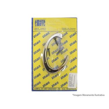 Imagem de Letra Residencia Colonial Pvc Pr/Dour C Bl - EMAVE