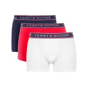 Imagem de Cueca Tommy Hilfiger Cotton Stretch Trunk Colors Pack 3UN, S/P