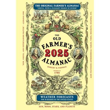 Imagem de Livro 2025 Old Farmer`s Almanac, edição fácil de ler