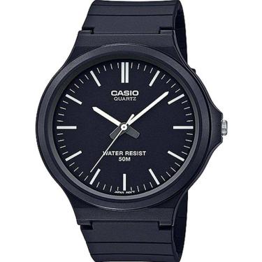 Imagem de Relógio Casio Masculino Casual Redondo Analógico Preto MW-240-1EVDF