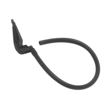 Imagem de Bothyi Kit de reparo de tubo e braçadeira para vaso sanitário, fácil instalação, universal para a maioria outras válvulas, tubos, braçadeira, peça de, Preto