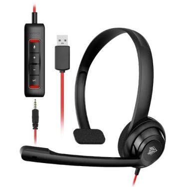 Imagem de Fone de ouvido USB NUBWO HW02 com cancelamento de ruído de microfone