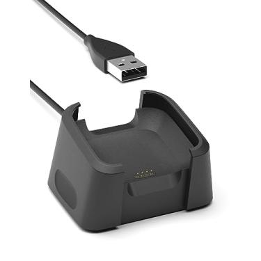 Imagem de Sinoacc Carregador De 3,3 Pés/1 M Para Fitbit Versa 1/Lite/Se, Cabo Carregamento Substituição Smartwatch