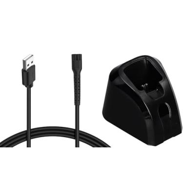 Imagem de Kaynway Conjunto De 2 Suportes Para Carregador Usb Wahl Magic Clip Senior Sterling-4 Detailer, Cortadores Íons Lítio Pro, Cabo Carregamento Substituição 8164 Finale E 8173 Vanish Shaver