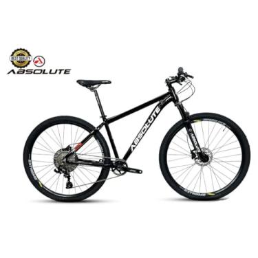 Imagem de Bicicleta Aro 29 Nero 5 Peças Inteira Absolute 12v Hollowtech Freio Hidráulico k7 11/52 Garfo Trava no Guidão (Preto, 21)