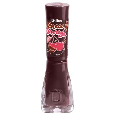 Imagem de Esmalte Cremoso Dailus Coleção Choco Cherry 8ml Brigadeirão