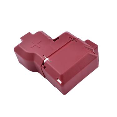 Imagem de Etersec Tampa de terminal de bateria positiva 24345-7991B compatível com Nissan Altima Maxima Murano Pathfinder Quest Infiniti QX60 JX35, vermelha