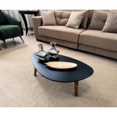 Imagem de Mesa de Centro de Sala Orgânica Paris Black