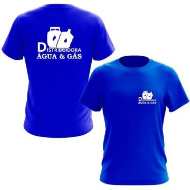 Imagem de Camiseta Distribuidora de Água e Gás - norte uniformes, G2, Cinza Chum