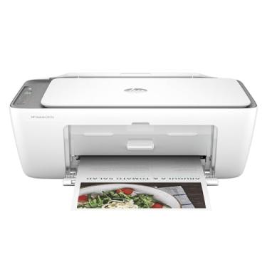 Imagem de HP DeskJet 2855e Impressora a jato de tinta colorida sem fio, scanner, copiadora, melhor para casa, teste instantâneo de 3 meses incluído (588S5A)