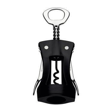 Imagem de Saca Rolhas Harmoniza Design Ergonômico Corpo Abs e Abridor de Zamak Preto - Tramontina 25550100